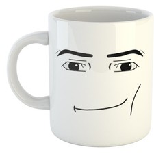 11oz mug cup roblox face - roblox,