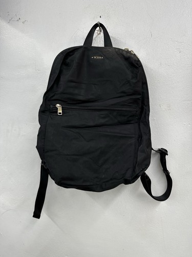 Tumi nylon backpack black gold - nylon,