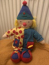 Vintage Boots Get Dressed Baby Doll Clown Cloth Body Missing Shoelace Exc Cond