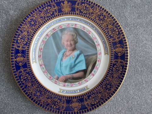 Commemorative plate queen - plate,