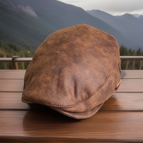 Tweed hat flat cap unisex - ~,