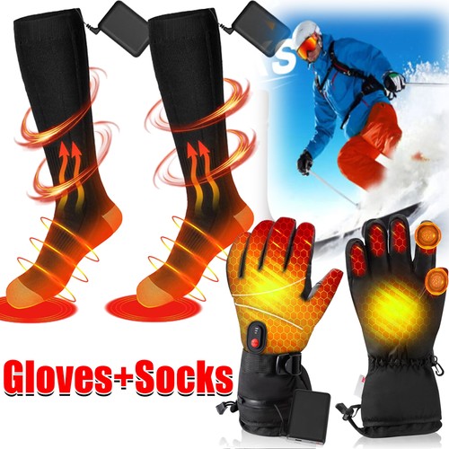 Electric heated socks gloves - &,