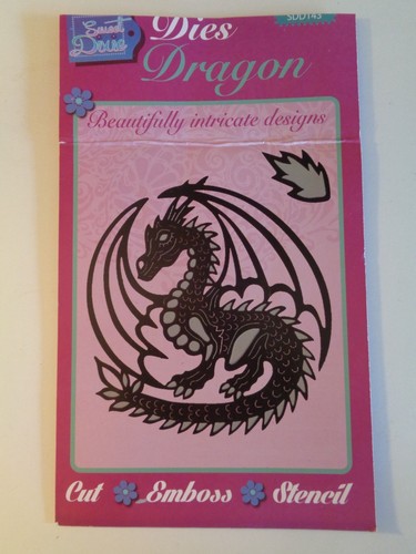 Sweet dixie dragon craft die - dragon,