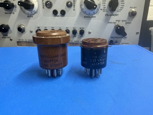 Vector tube socket - tube, test