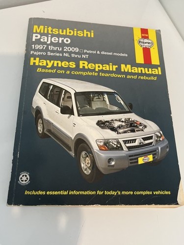 Mitsubishi pajero haynes - mitsubishi,