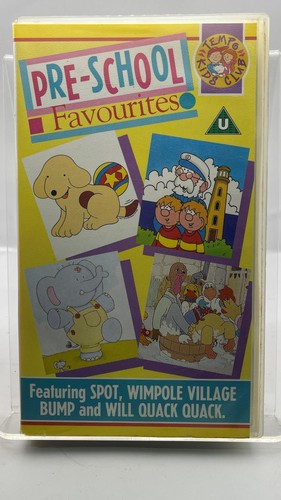 Pre school favourites vhs - pre-school,