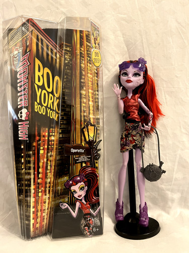 Monster high boo york - york", doll