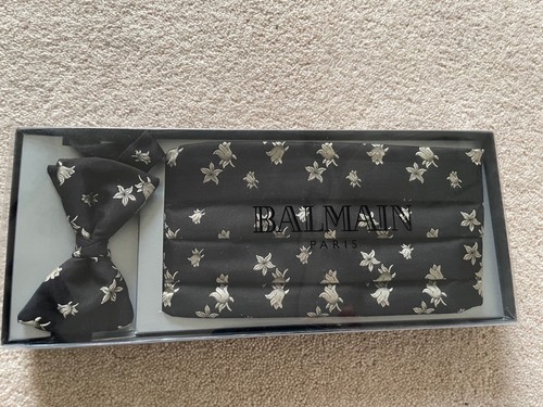 Balmain 100 silk bow tie - bow, and