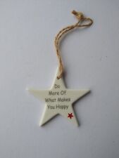 Ceramic Star Hanging