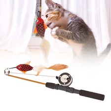 Cat Telescopic Fishing Rod Toy