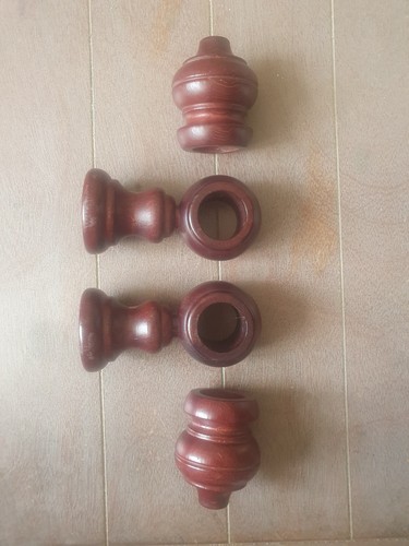 Set solid wooden curtain - set,