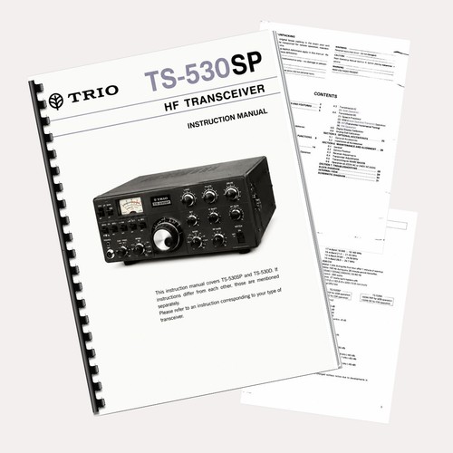 Trio 530sp 530d - trio, ts-530d