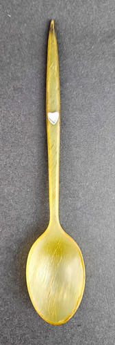 Horn spoon with pointed - spoon, a