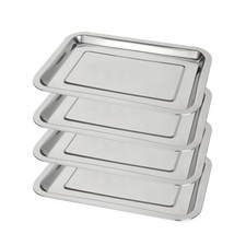 Set of 4 Stainless Steel