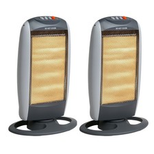 2 X 1200W HALOGEN HEATER