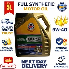 x2 5L 5W-40 Fully Synthetic