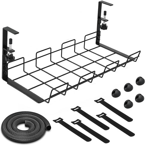 Under desk table booth tray - booth,