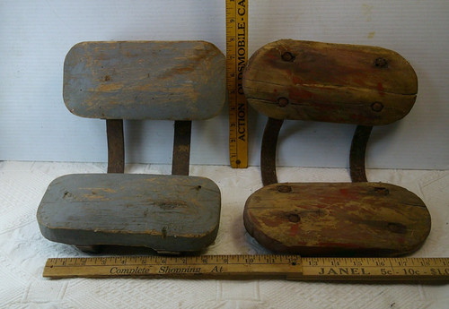 Antique western saw buck x - western,