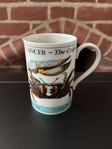 Vintage dunoon zodiac mug - zodiac,