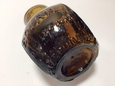 Early 30 FARRINGDON ST, LONDON, Old DARK AMBER BOVRIL Bottle WITHOUT LIP