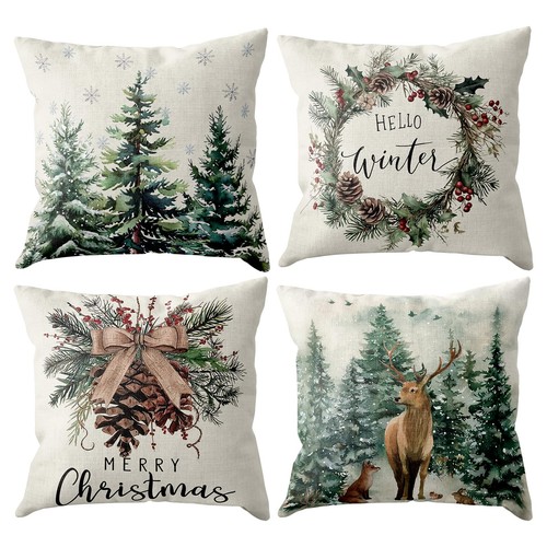 Christmas cushion covers - christmas,