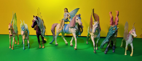 Schleich pegasus horses - schleich,