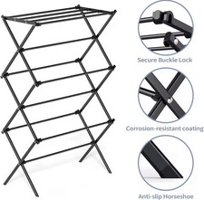 Foldable 3-Tier Clothes Drying