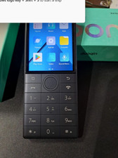 Qin F22 - Black - Android Mini hybrid Phone - Playstore - No Camera - 32GB