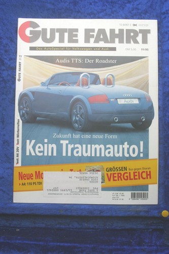 Safe journey audi tts - journey, 11/95