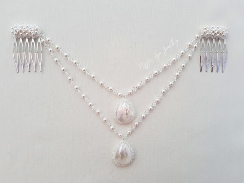 Elegant bridal headpiece - bridal,