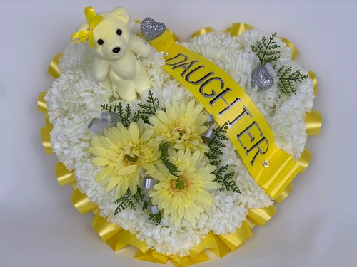 Funeral flowers wreath - ,