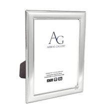 Sterling Silver 10x8" Photo Frame with British Hallmark - Arbras Gallery (AG316)