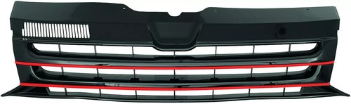 Sport grill red black - for, vw