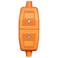 3 Pin 10Amp Orange Rubber