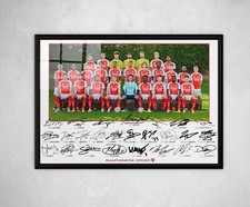 ARSENAL 2025 SIGNED PRINT
