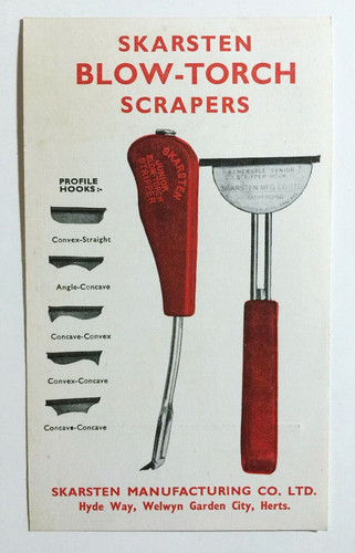 Skarsten blow torch scrapers - blow,