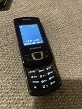 Samsung Monte Slide GT-E2550 - Strong Black (Unlocked) Mobile Phone