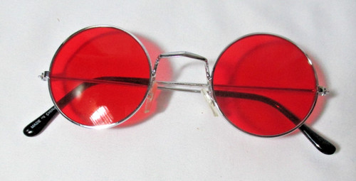 John lennon glasses red - lennon, lens
