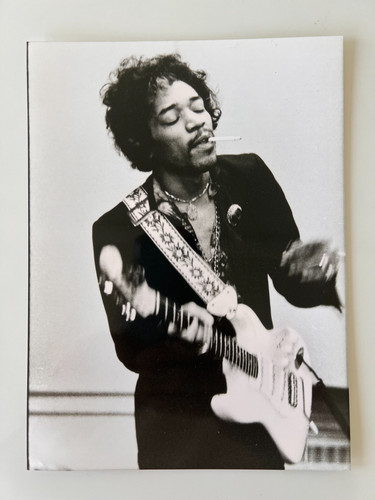 Jimi hendrix vintage 5x7 w - jimi, b/w