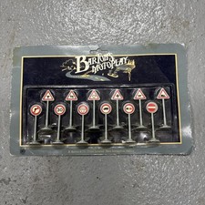 1970s Vintage Bartons Motoplay Road Traffic Signs (never opened)