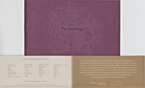 2022 gold proof sovereign - gold, 3