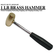 1LB Brass Head Hammer Metal