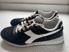 Diadora men black white - diadora, black/white