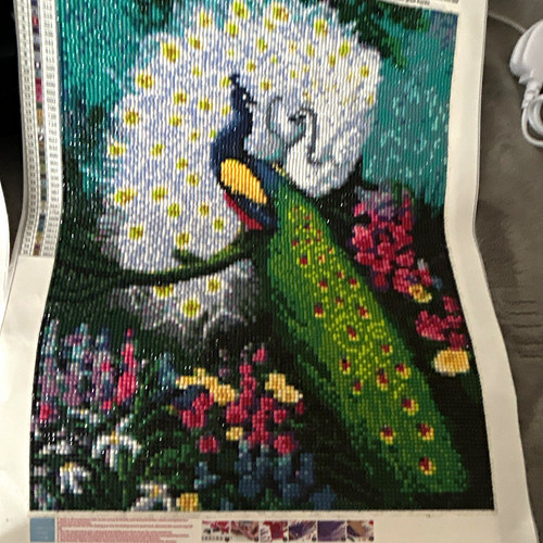 Finished cross stitch - finished,