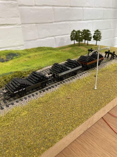 Hornby triang flat wagons - 3,