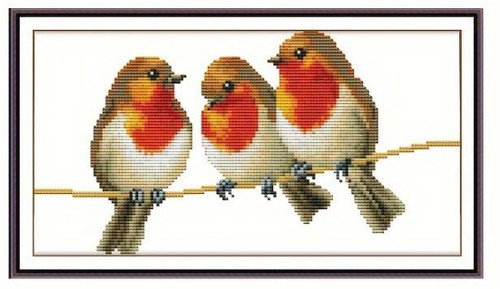 Counted cross stitch kit - cross, ct