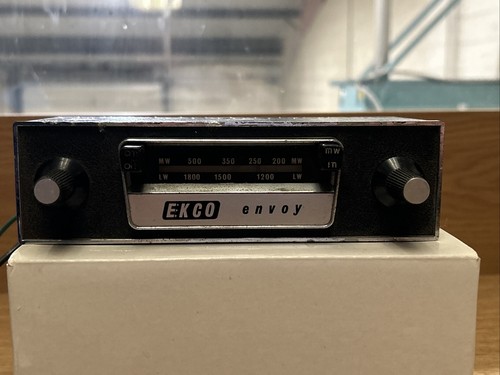 Ekco 1960 classic car push - ekco,