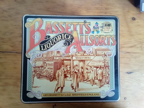 Old empty bassett - bassett's, liquorice