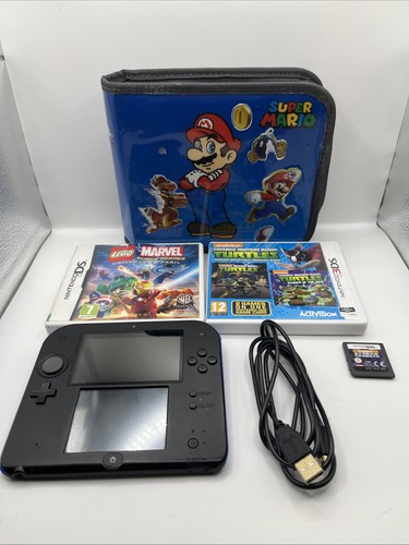 Nintendo 2ds black blue - black,