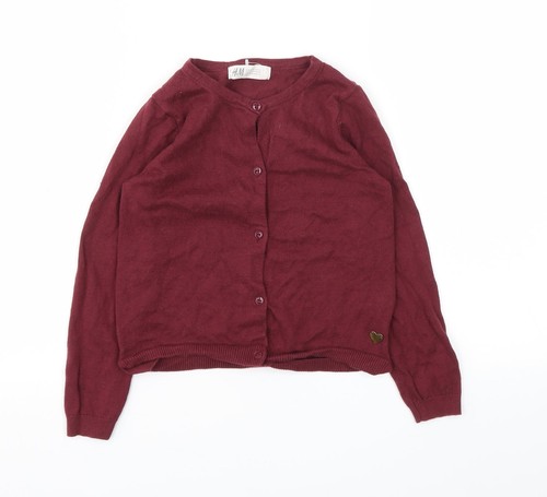 Girls purple cardigan - girls,